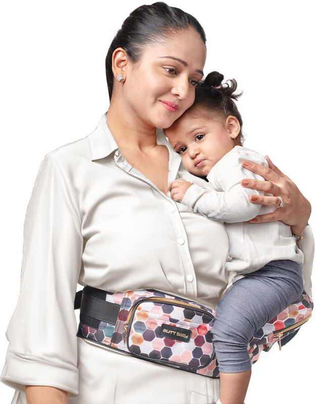 Butt Baby Honeycomb Baby Carrier With Hip Seat Baby Carrier(Honeycomb, Hip Carry)