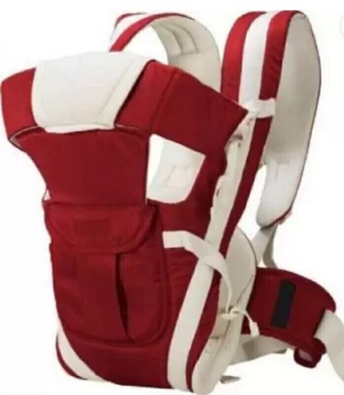 kRivi BABY CARRY /CARRIER / CUDDLER BAG Baby Cuddler(Red, Beige, Front Carry facing in)