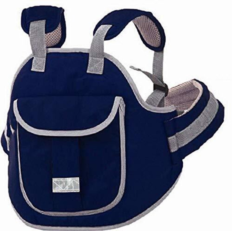 Honest Baby Safety Belt Baby Carrier(Navy Blue, Back Carry)