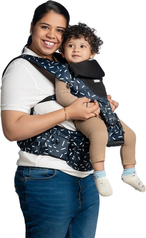 LITTLEBUM Infinite Detachable Hip Seat Breathable, Multifunctional & Adjustable Baby Carrier(Infinite, Front Carry facing in)