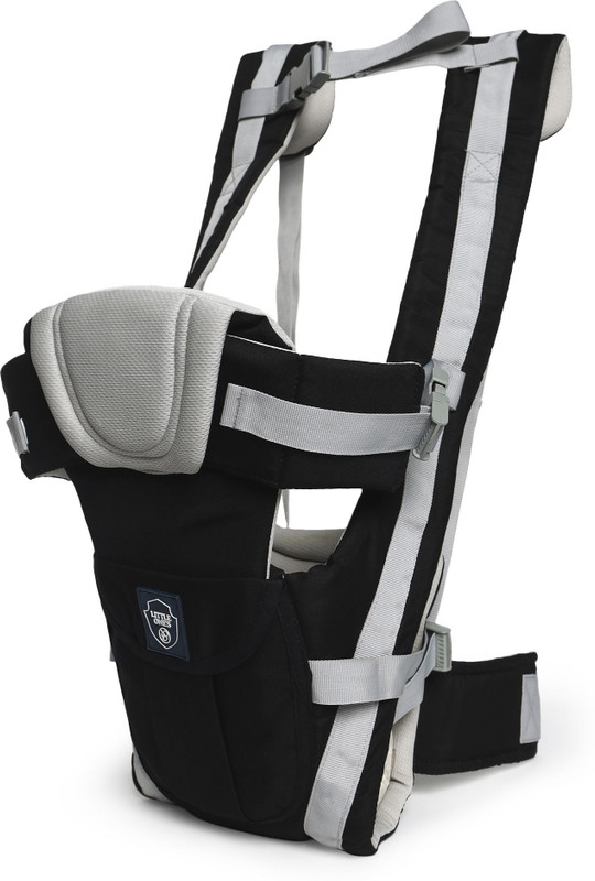LITTLE ONE'S STAR BABY CARRIER NAVY BLUE FOUR IN ONE Baby Carrier(Black, Front Carry facing in)