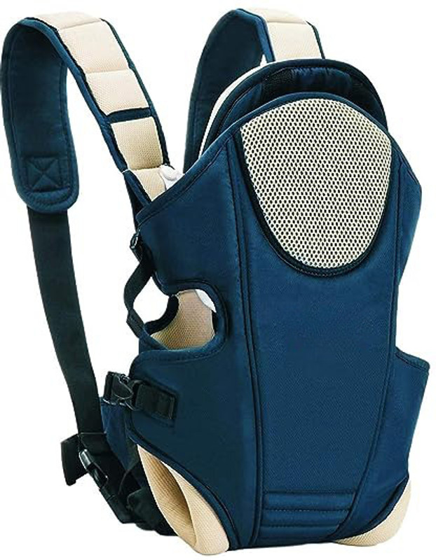 Duggu kids 3 in 1 Baby Carry Bag Backpack Sling Back Position- Front Position Carrier Baby Carrier(Blue, Front Carry facing in)