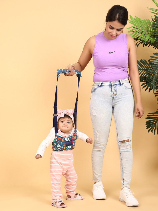 Magic Seat by Alfora Magic Seat Baby Walking Assistant Belt for Baby(Science, Front carry facing out) Baby Carrier(Blue, Front carry facing out)