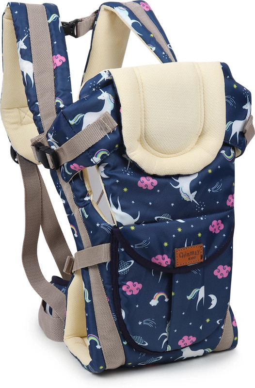 Chinmay Kids Baby Carrier 4 in 1 Carry Bag Baby Carrier Cuddler Air Mash Fabric Baby Carrier Baby Carrier(Navy Blue, Back Carry)