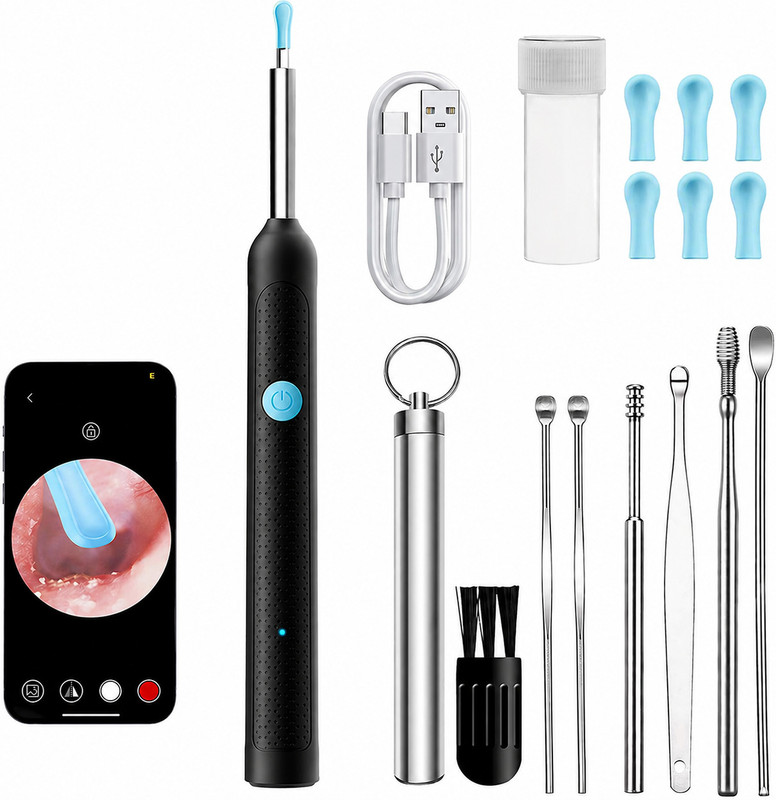 edihome Black Baby Ear Syringe
