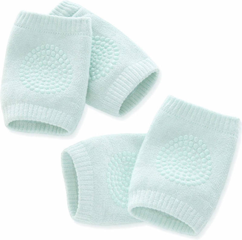 PandoraBox Set Of 2 Pair Baby Knee Pads ,Elbow Safety Protector,Baby Safety Leg Multicolor Baby Knee Pads(knee socks, Textured Anti-Slip Dotted Design, Bubble Grip Design)