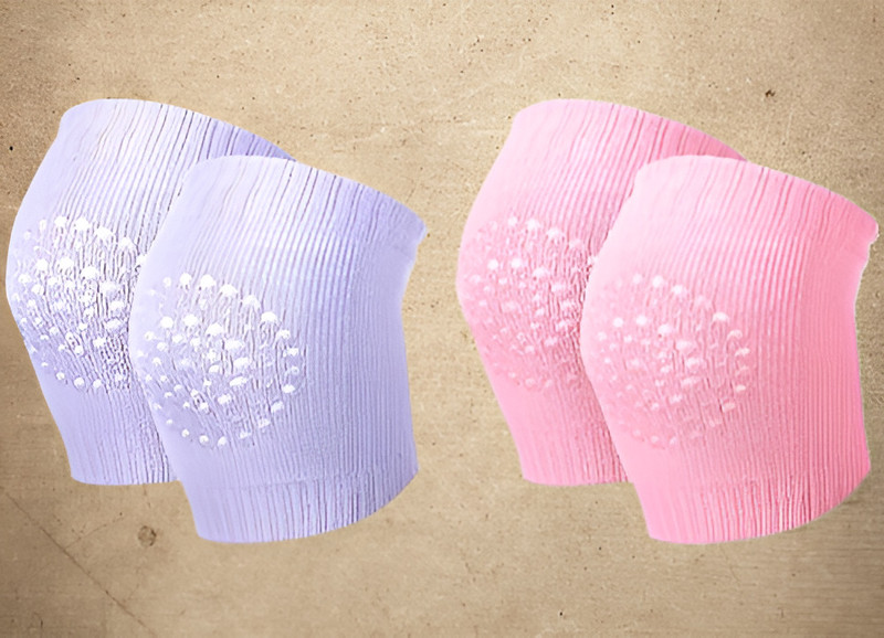RBGIIT Baby Knee Pads Toddler Safety Crawling Elbow Protector Infant Kids B-1 Multicolor Baby Knee Pads(Knee socks)