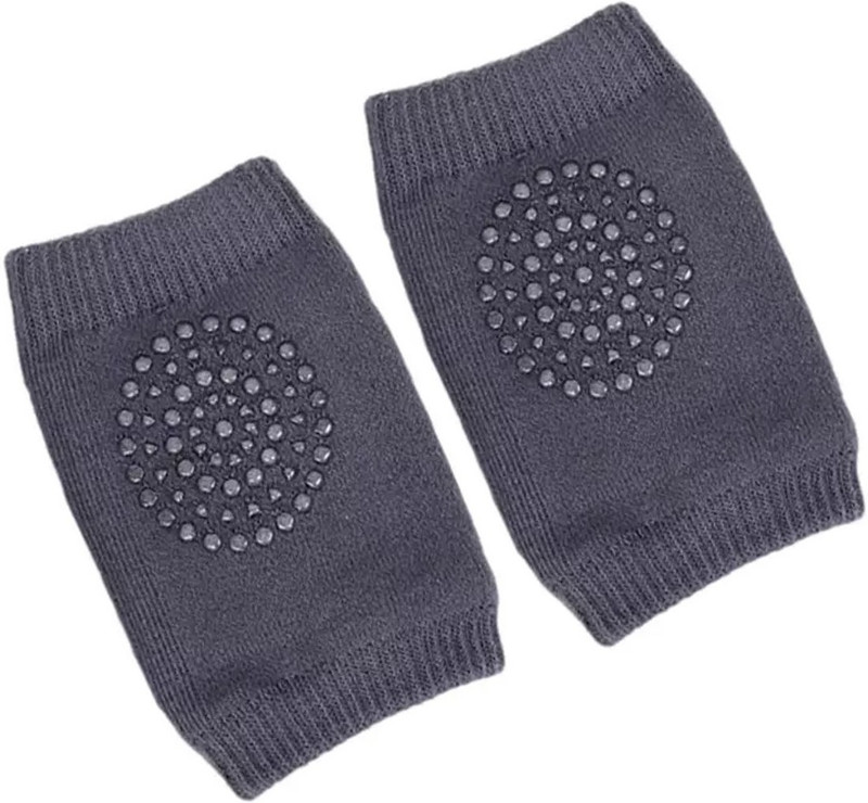 eBizMourGTPL Imported Baby Infant Toddler Knee Elbow Pads Anti-Skid Crawling Soft Pads 1Pair Multicolor Baby Knee Pads(Silicon Dots)