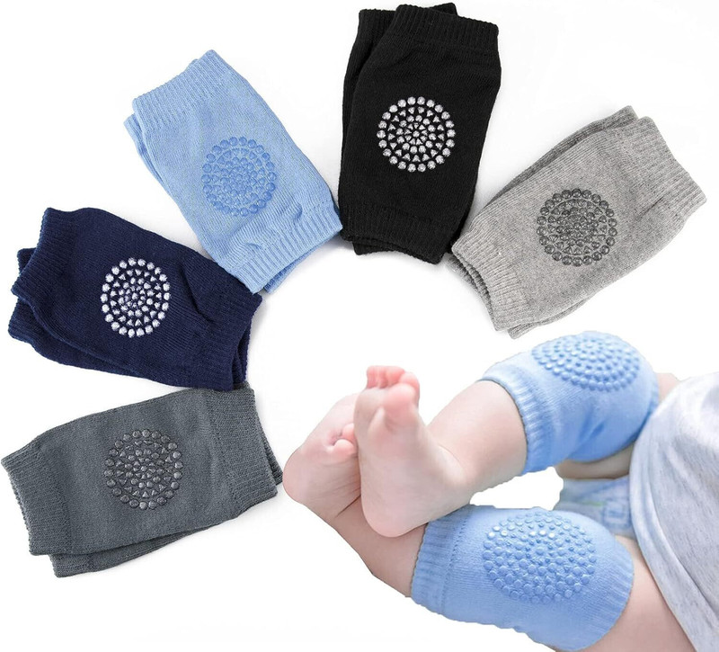 SHREENATHJI ENTERPRAISE BABY KNEE PAD Multicolor Baby Knee Pads(Breathable Comfortable Knee Cap Pads For Unisex Babies)