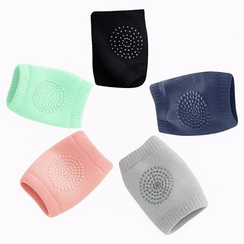 MVJ Littloo Baby Knee protector elbow pads pack of2 Multicolor Baby Knee Pads(Solid)