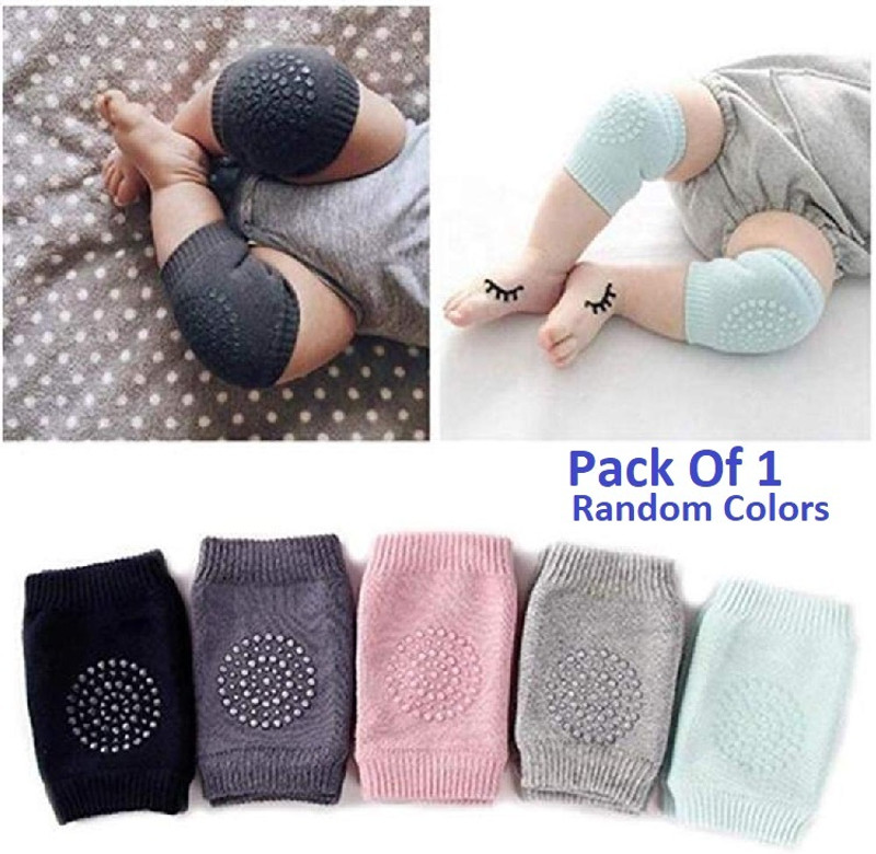 FlyTouch 1Baby knee pads Anti Slip Rodilleras para Bebes Toddler Protectors Door Stoppers Multicolors Baby Knee Pads(Cute Knee Pad Support Babies 0-3 Years)
