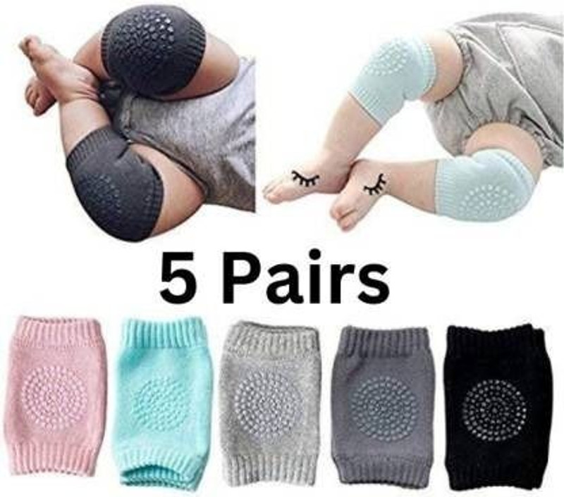 SBTs Breathable Comfortable Knee Cap for Kids_691 Multicolor Baby Knee Pads(Solid, Ultra protection, Knee Socks)