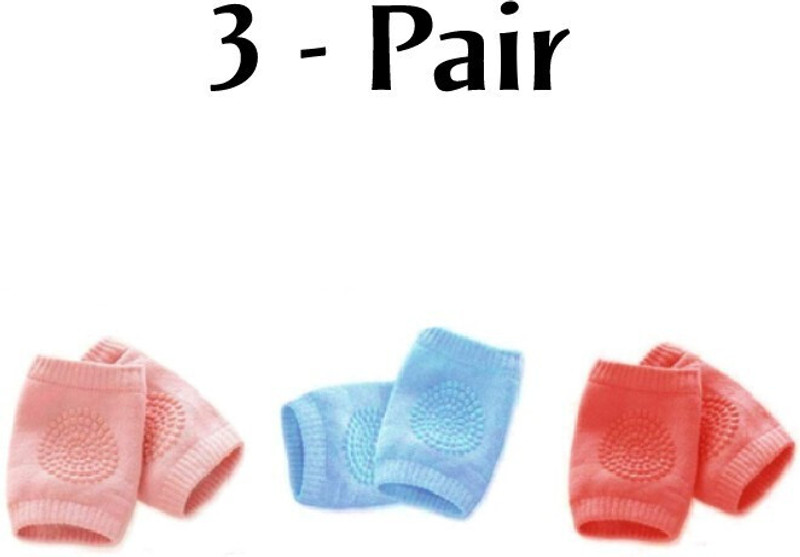 Tinybloom Tinybloom2330Babykneepad Multicolor Baby Knee Pads(Plain)