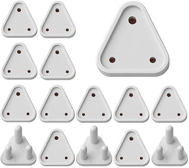 DALUCI Baby Safety & Baby Proofing Plugs Covers Wall Socket Protector(White)