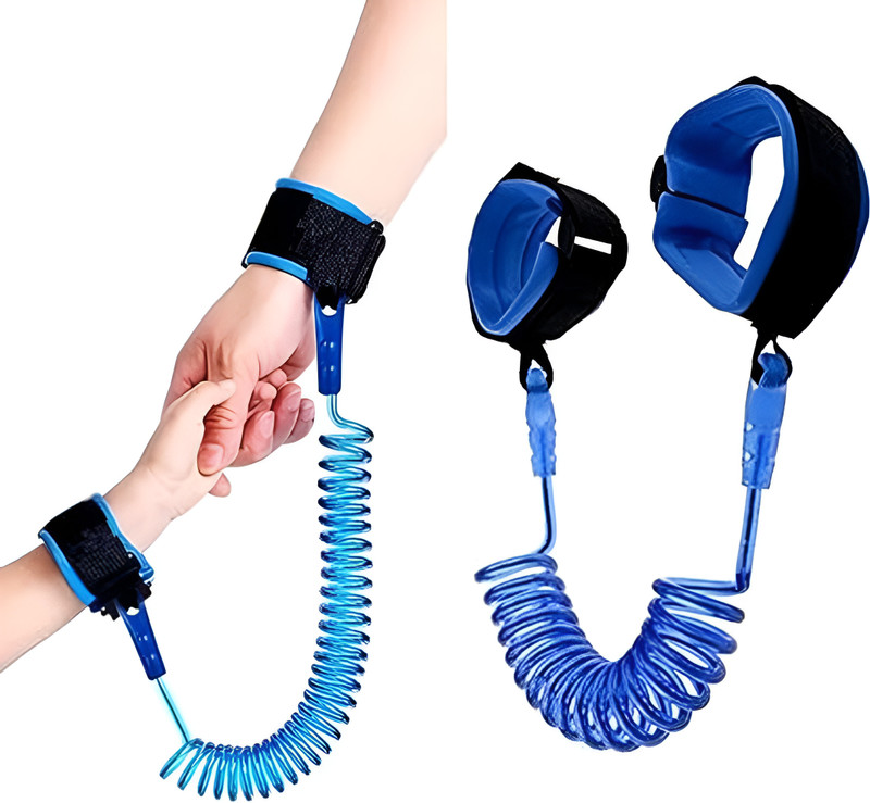 NIVKEZ Kids Anti Lost Rope Wrist Link, Elastic Adult Children Wristband Link Safety(Multicolor)
