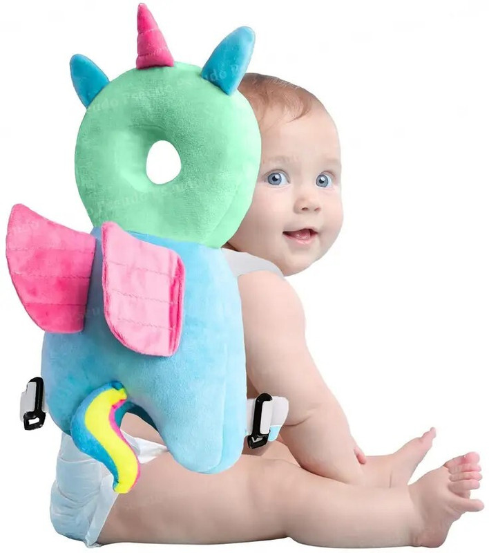 PBRJ Baby Safety Head Protection Cushion Bumper Head Guard with Adjustable Size(Multicolor)