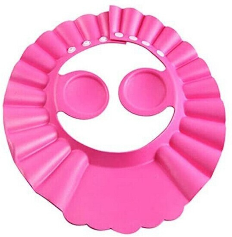 Masox Store Rubber Kids Adjustable Shower Cap For Wash Hair Shampoo Shower Bathing Cap S1(Multicolor)