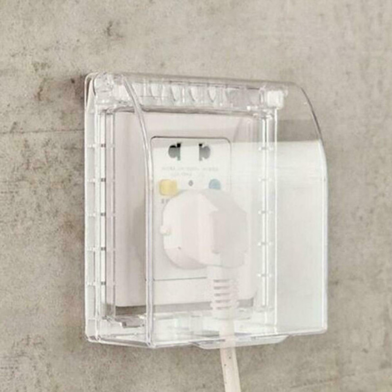 Original Mart Waterproof Socket Cover Universal Panel Cover Box Protector(Multicolor)