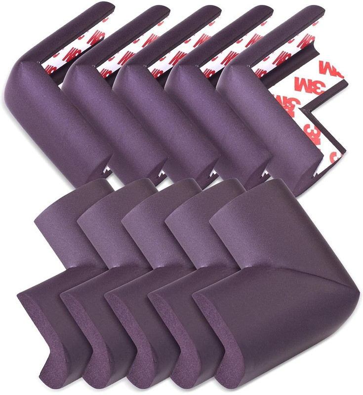 CHRIPTO CHRIPTOI Baby safety proofing Corner & edge guard protector(Brown)