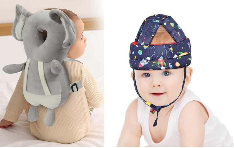 Probang 2-in-1 Baby Safety Gear Combo(Dark Blue and Grey)