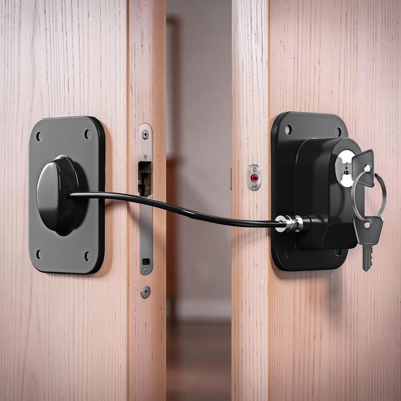 QUINARITA Fridge Locker Strong Lock for Refrigerator Child Safety Protection(Multicolor)