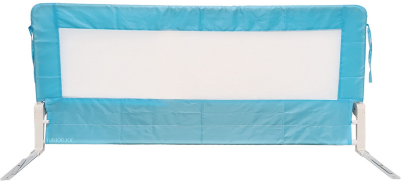 JUNIOR JOE Fall Protector Baby Safety Guard Rail Baby Bed Guard Rail For Kids, Toddler & Safe Kids Sleep Safety Folding Travel Portable Bed Rail (175 x 65 x 29 cm) Rectangle(Fabric, Blue)