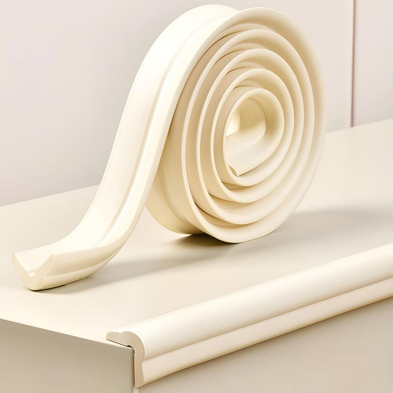 baybee Baby Proofing Edge & Corner Safety Guards for Kids | Child Safety Protector for(Cream)