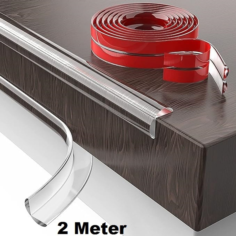 Ramya Beauty care 2 meter Edge Protector Child Safety Corner Edge Corner Safety Guard meter(White)