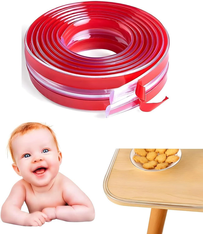 PAVITRA Edge Protector Strip 10 Meter(TRANSPARENT)