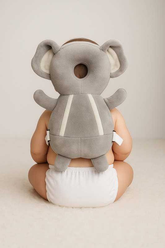 ONFEET Comfortable and Soft Baby Head Protector(Grey)