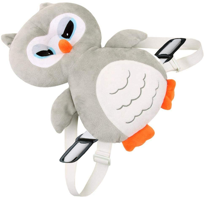 Pseudo Baby Toddlers Kids Child Head Back Safety Protector Pad Cushion Pillow(Grey, Beige, Orange)