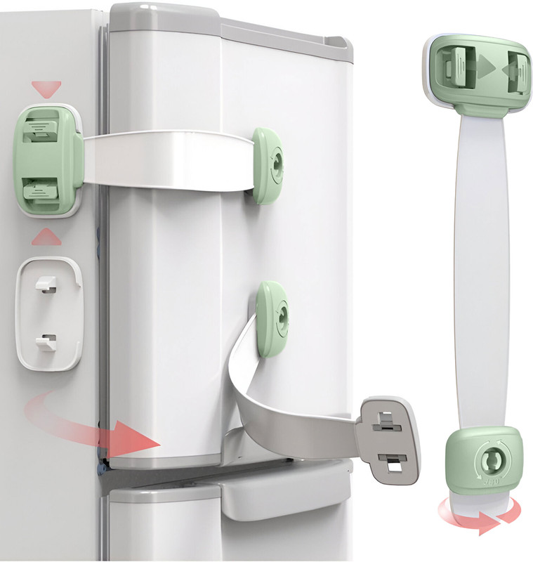 Bembika Furniture Safety Locks For Kids Child Safety Lock Green - 1 Pcs(Green)
