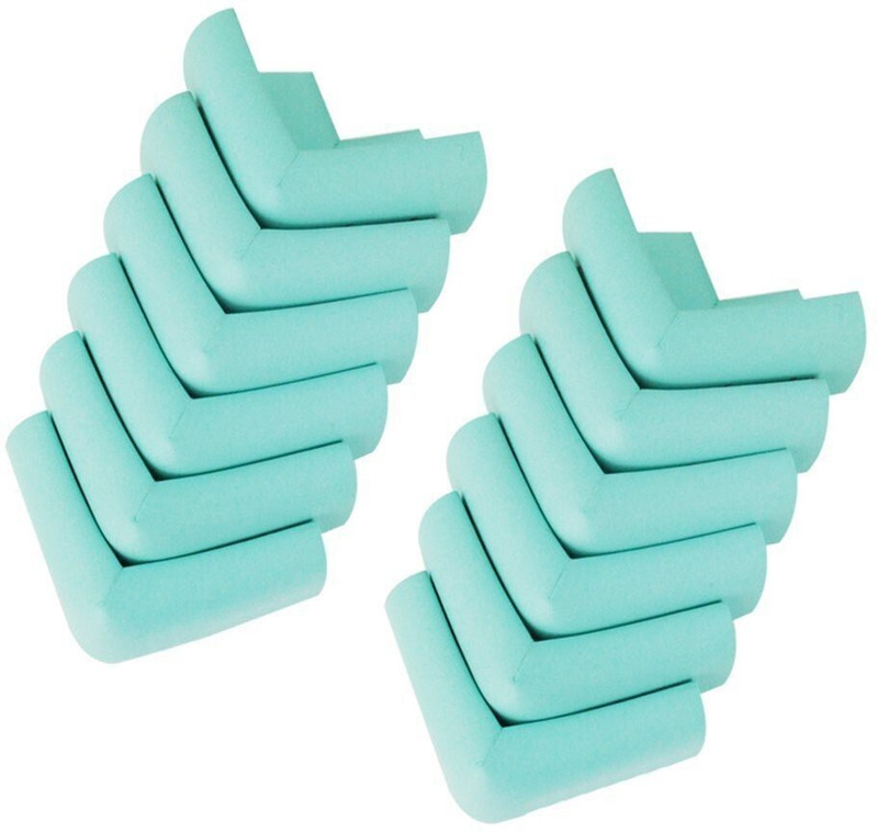 SYGA Pack Of 12 Cyan Thick Baby Child Infant Kids 001(Green)