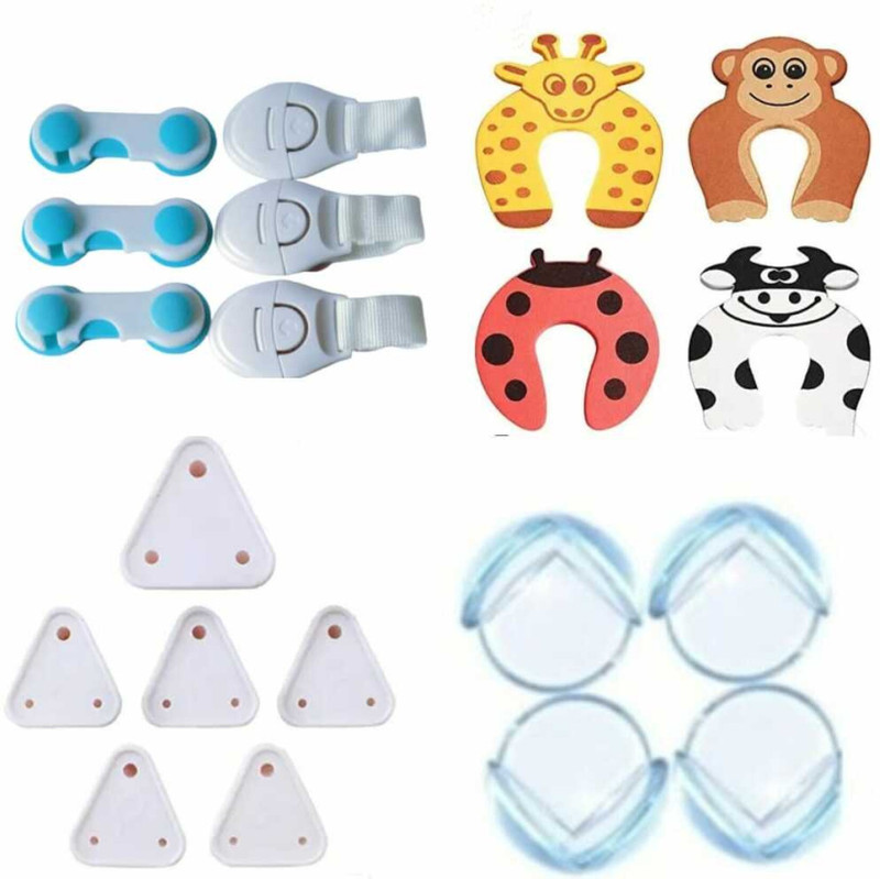 QUICKSHOP Baby proofing & Safety Products combo pack of 20(Multicolor)