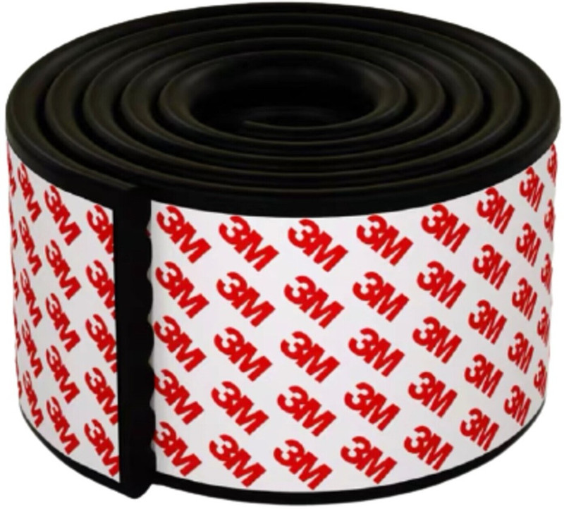 olwick 1 Pcs Baby Safety Bumper Guard 6.5 Ft, Table Corner Protection Strip(Black)