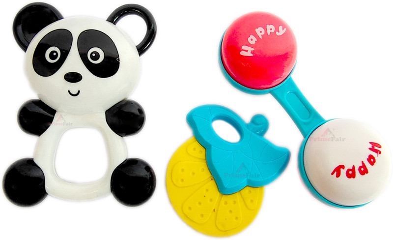 PRIMEFAIR Toddler Set Soft, Colorful, and Musical Baby Rattle Toys for Baby 0-12 Months Rattle(Multicolor)
