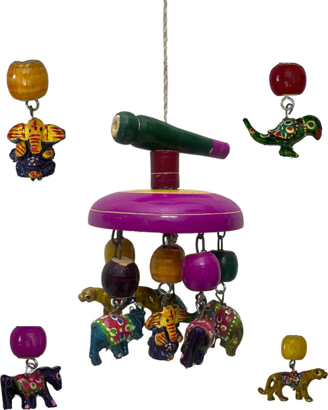 A to Z Hub Hanging Toys for Cradle/ghodiyu/swing/car seat/strollerBabyRattleCrinkle Squeaky Rattle(Multicolor)