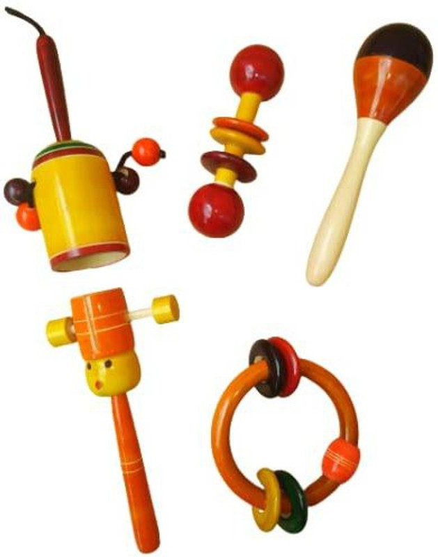Channapatna Toys Rattles for baby Rattle(Multicolor)