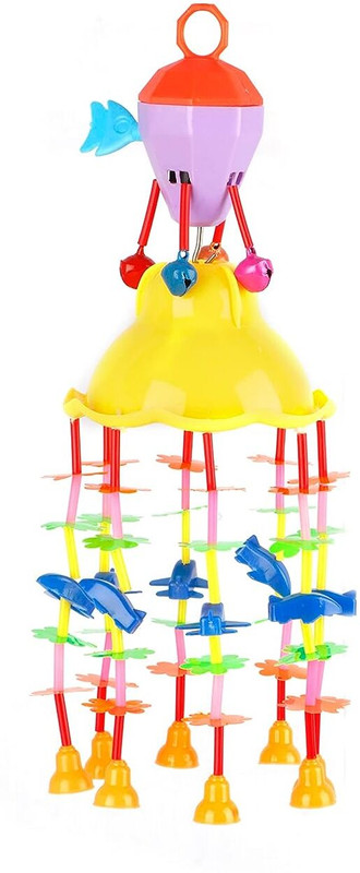 PRV TOYS Merry.Go Round Toy wind the key(Jho) Soothing Sound for New Born Colourfull Toys(Multicolor)