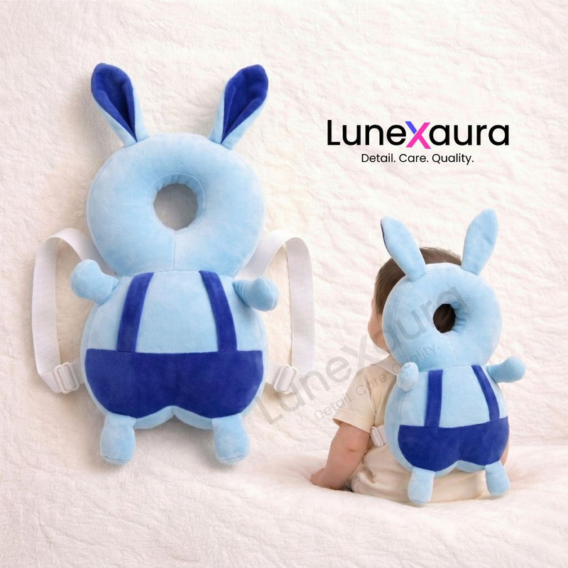 LuneXaura Safety Baby Helmet(Blue)