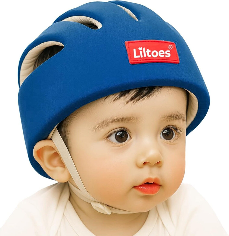 LILTOES Safety Baby Helmet(Blue)