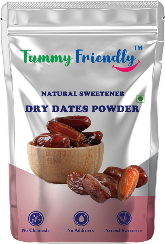 TummyFriendly Foods Dry Dates Powder from Premium Arabian Dates. Kharek Powder Unflavored Powder(200 g)