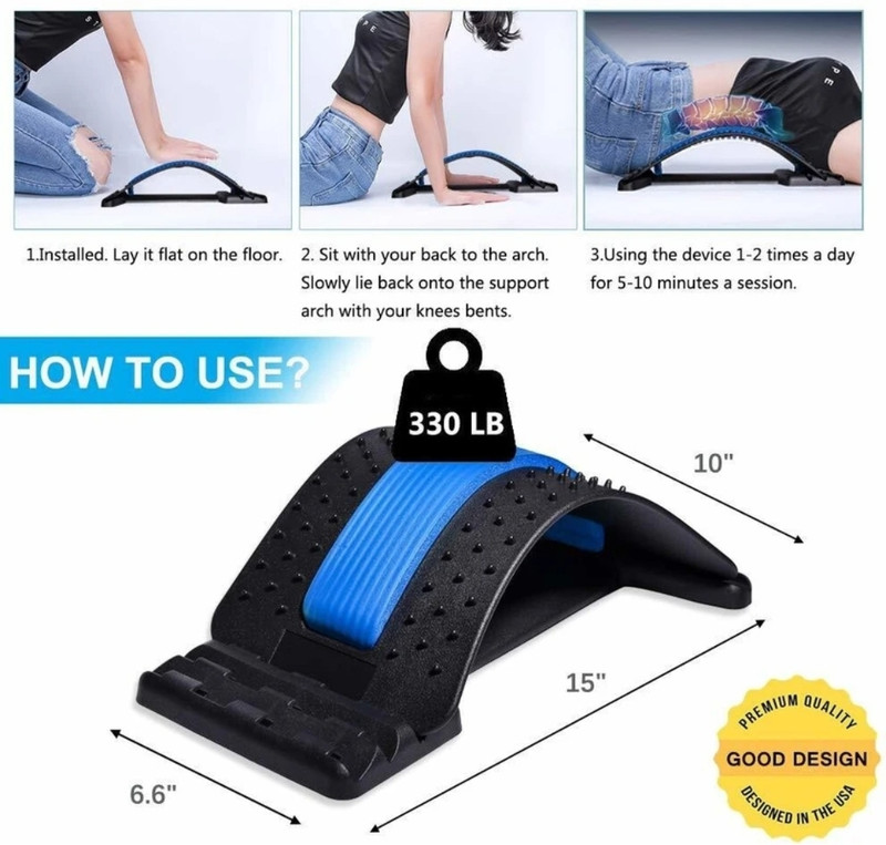 shriji radha Back Support tool for lower &upper back pain relief Back and Spine Protector