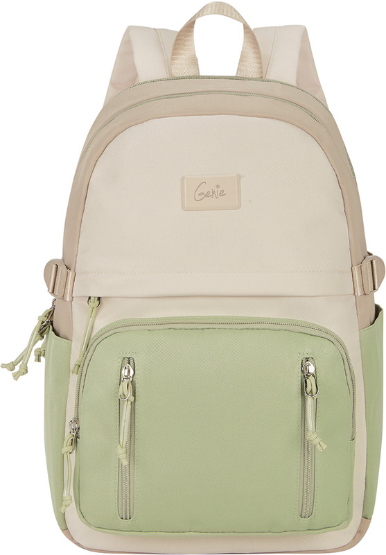 Genie Lit Casual Backpack-Olive 18 L Backpack(Green)