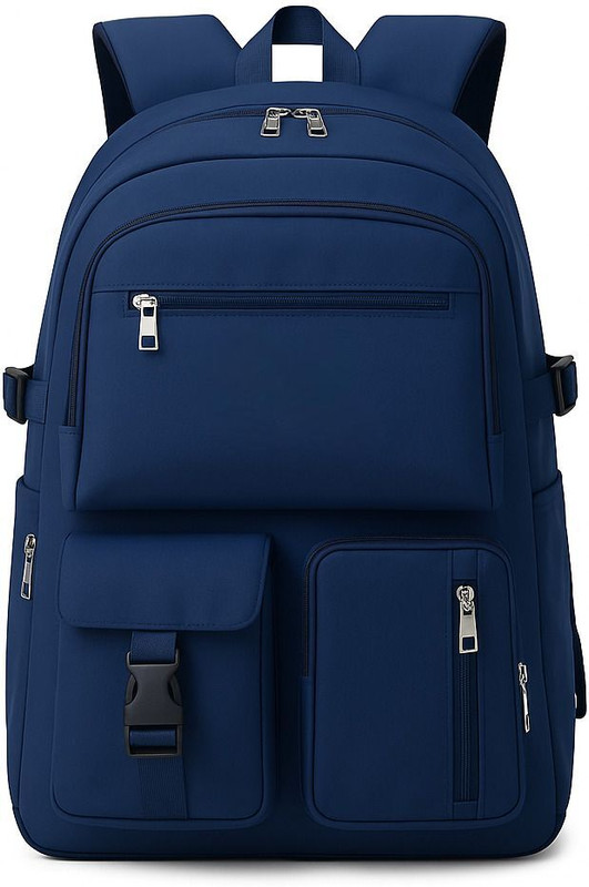 Coplis Modern Kawaii Backpack with Multiple Compartments for School, College & Travel 28 L Backpack(Blue)