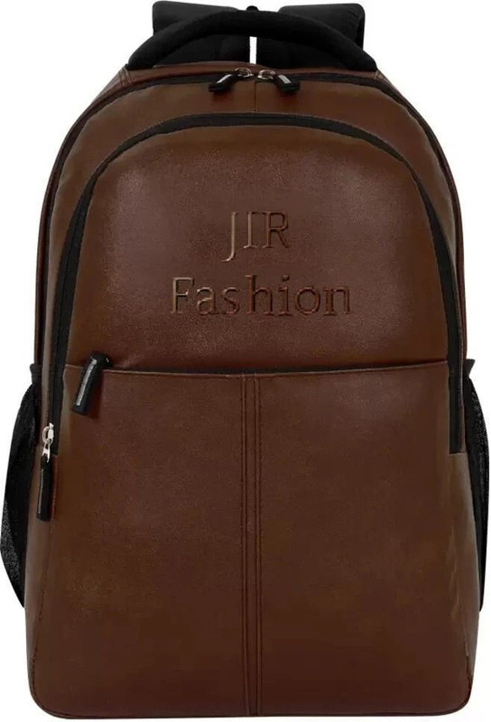 jir fashion Spacy Unisex College School Backpack 30 L Laptop Backpack(Brown)
