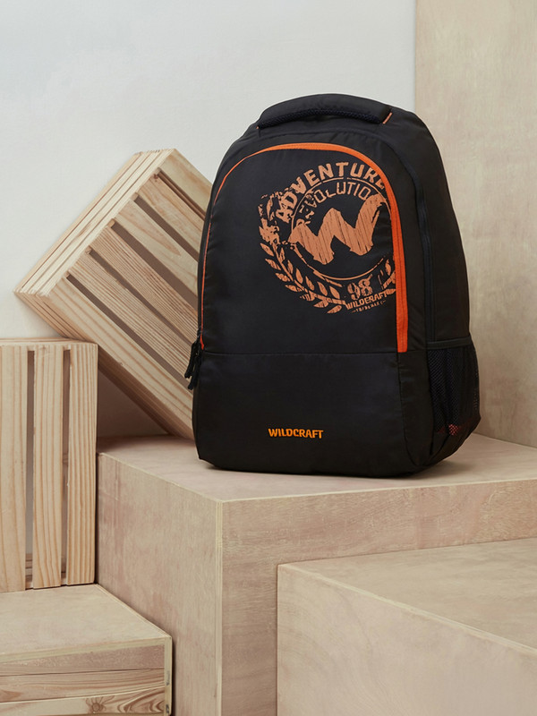 Wildcraft Spirit 29 L Laptop Backpack(Black, Orange)