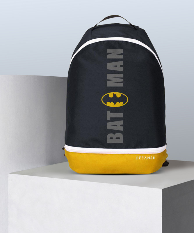deeansh Yellow Batman Waterproof Casual Backpack for Daily use for Men and Women 12 L Backpack(Yellow)