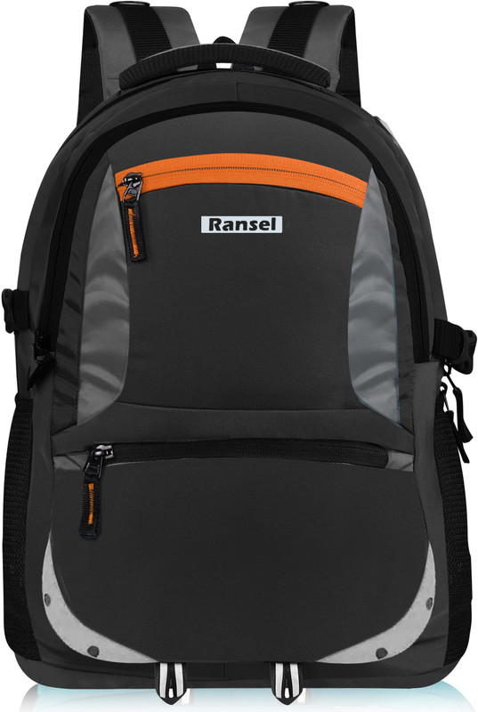 Ransel Large 35 L Laptop FOR 17 INC, IDEAL FOR SCHOOL, COLLEGE, OFFICE AND TRAVEL 35 L Laptop Backpack(Black)