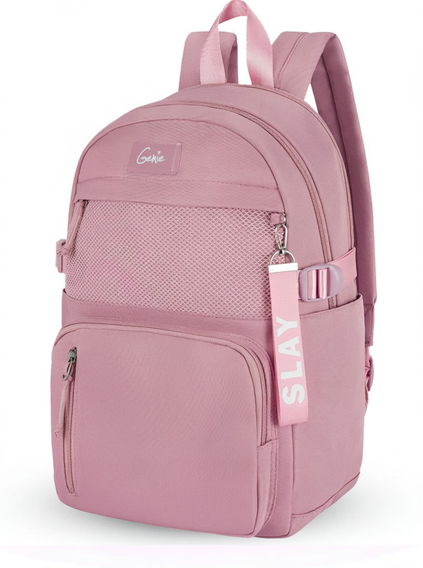 Genie Berry 16 L Laptop Backpack(Pink)